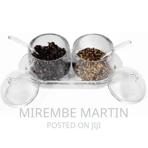 Acrylic Spice Jar Kitchen Storage Bottle Salt Jar Sugar Bowl