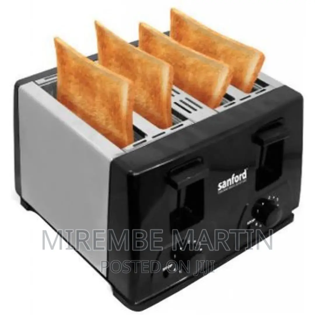 Sanford 4 Slice Stainless Steel Bread Toaster