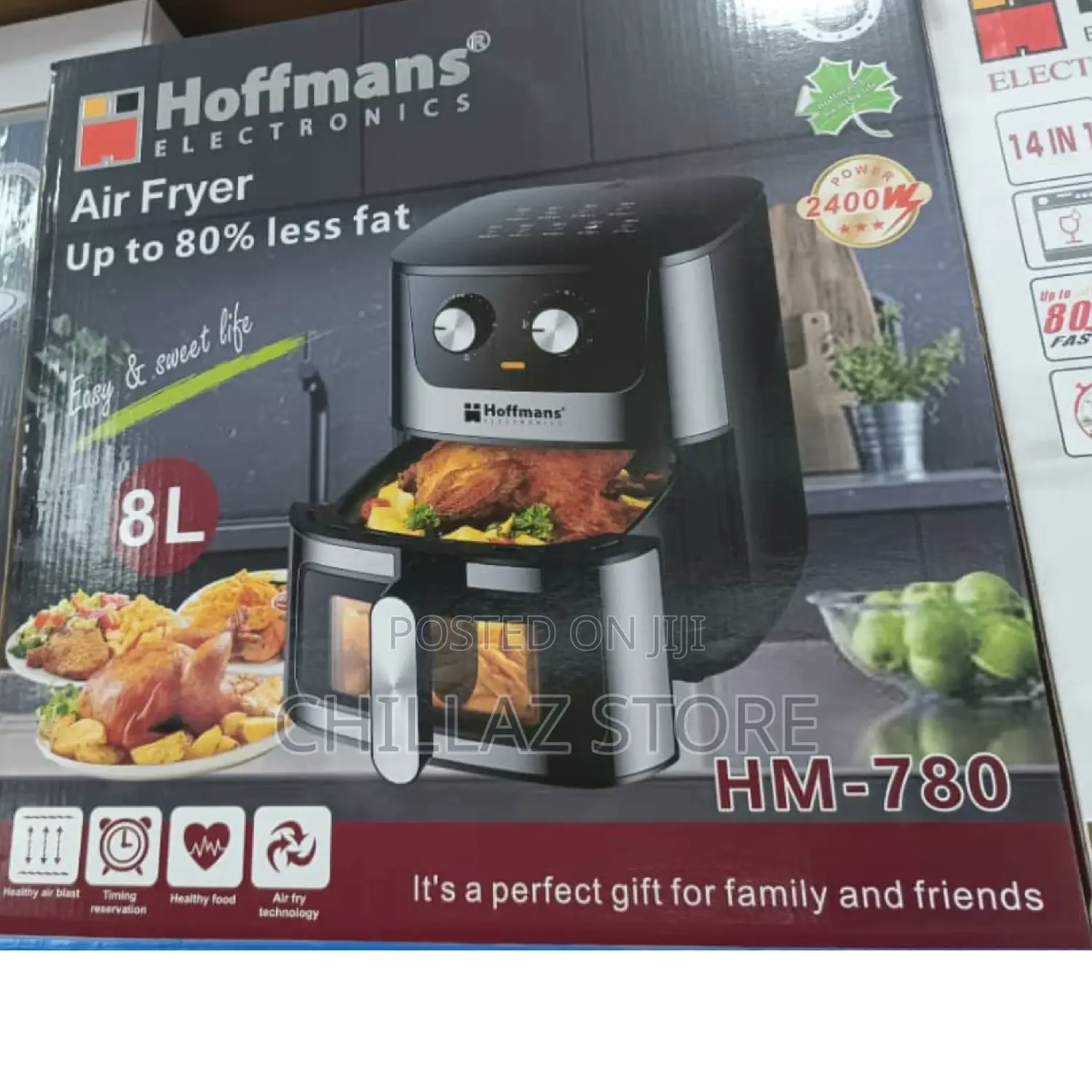 Hoffman 8.0litres Electric Air Fryer.