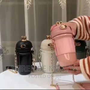 Fancy Portable Thermos Travel Mug Flask Bag Cup