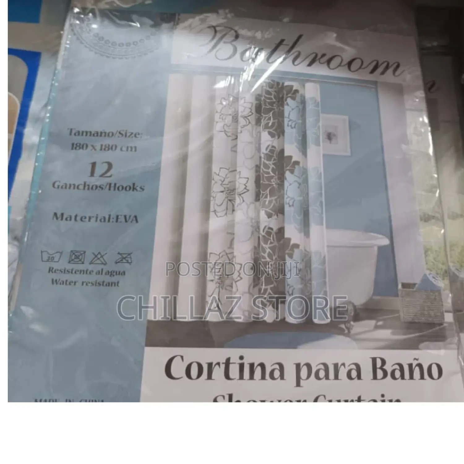 Waterproof Bathroom Shower Curtains.