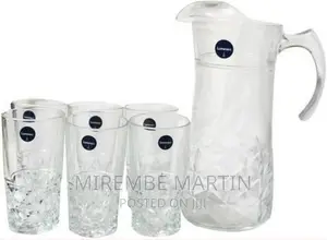 Luminarc 6 Pieces of Juice Glasses and 1piece Jug