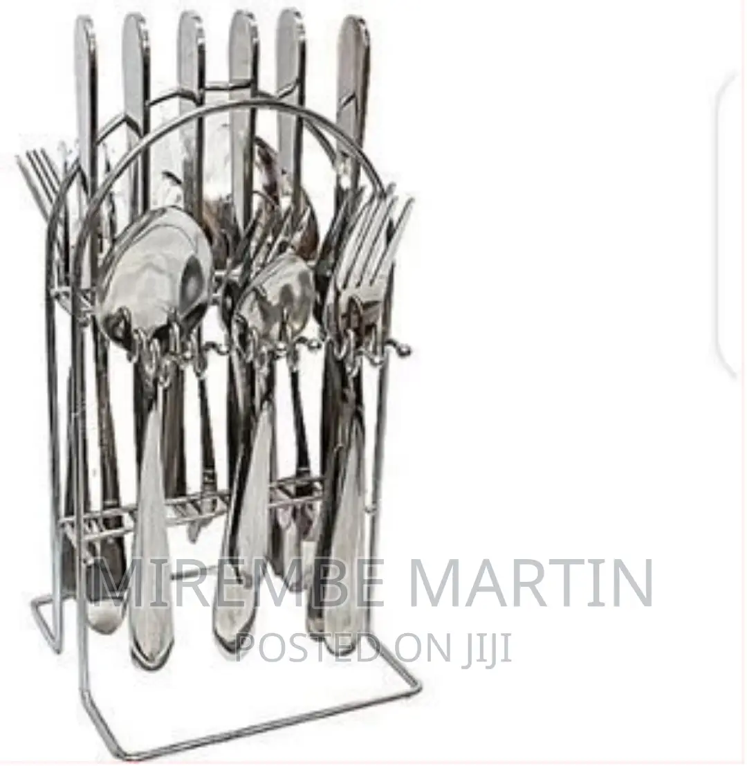49pc Ceramic Plates Cups Cutlery Set-