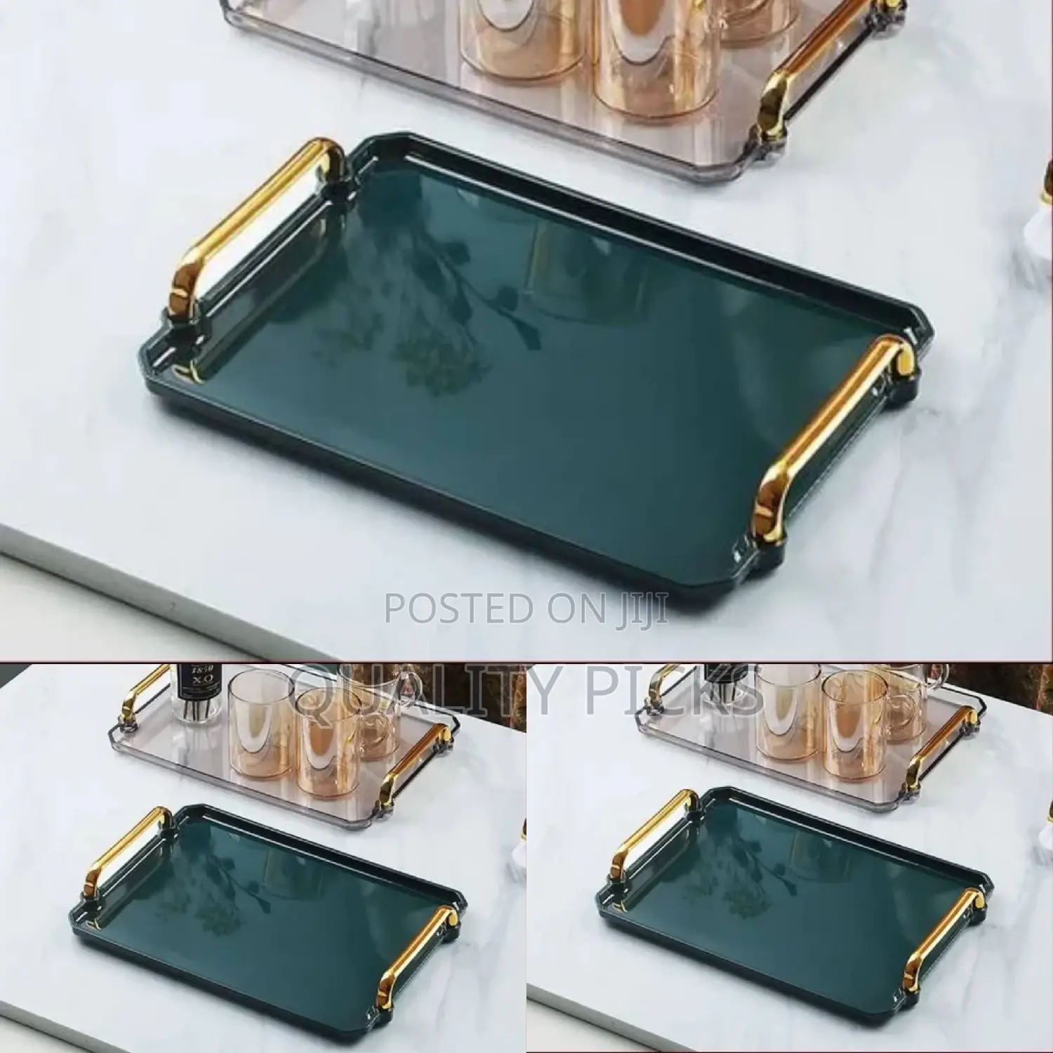 Serving Tray With Handles