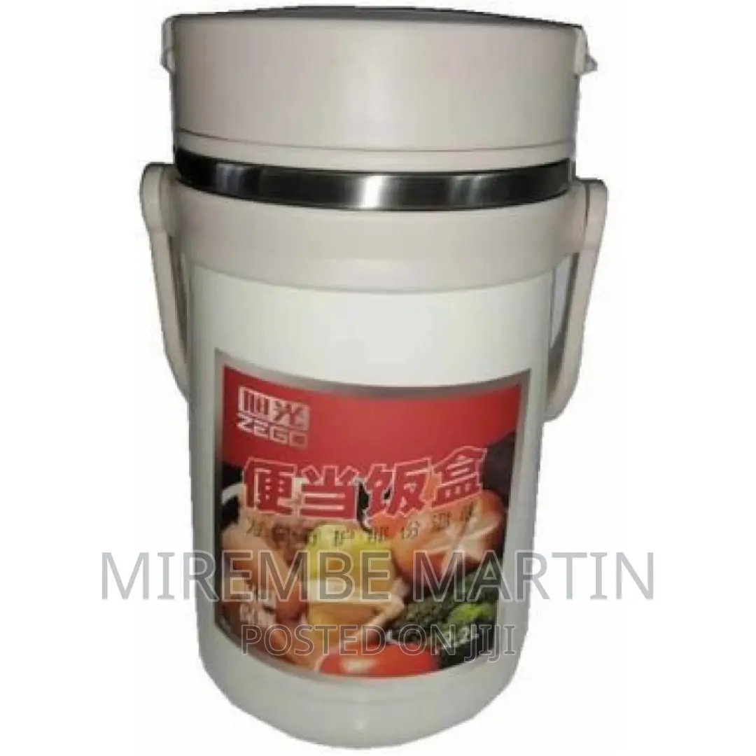2.2L Steel Food Flask Lunch Box Storage Container