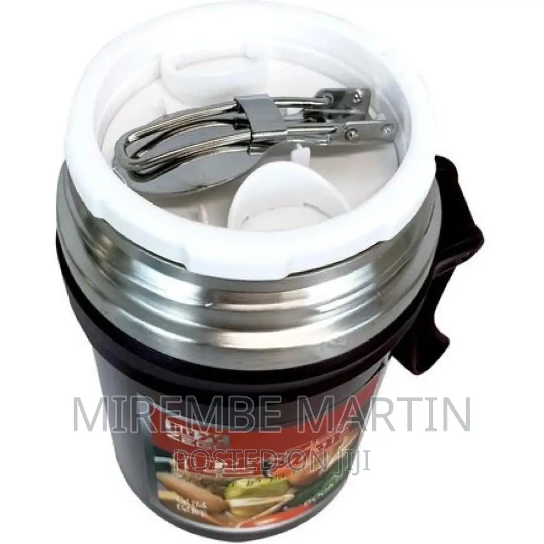 2.2L Steel Food Flask Lunch Box Storage Container