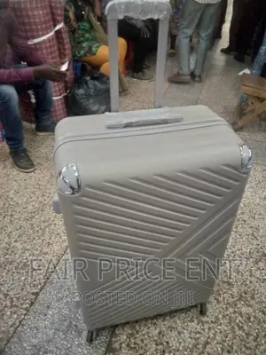 Original Plastic Suitcase.Large.( Gray)