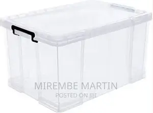 Plastic Stackable Organizer Storage Box,