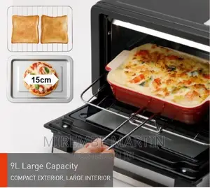 Panasonic 9L Double Glazed Glass Toaster Oven