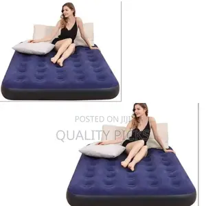 Portable Inflatable Air Mattress With Free Pump