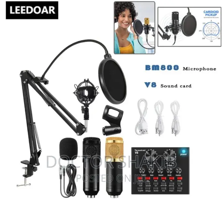 Bm 800 Condenser Studio Microphone