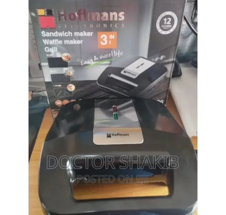 3-in-1 Hoffmans Sandwich Maker