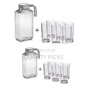Water Jug With Glass