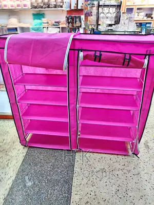 6 Tier Shoe Rack With Cover