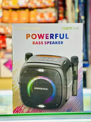 Hopestar Party One Wireless Speaker With Two Microphones