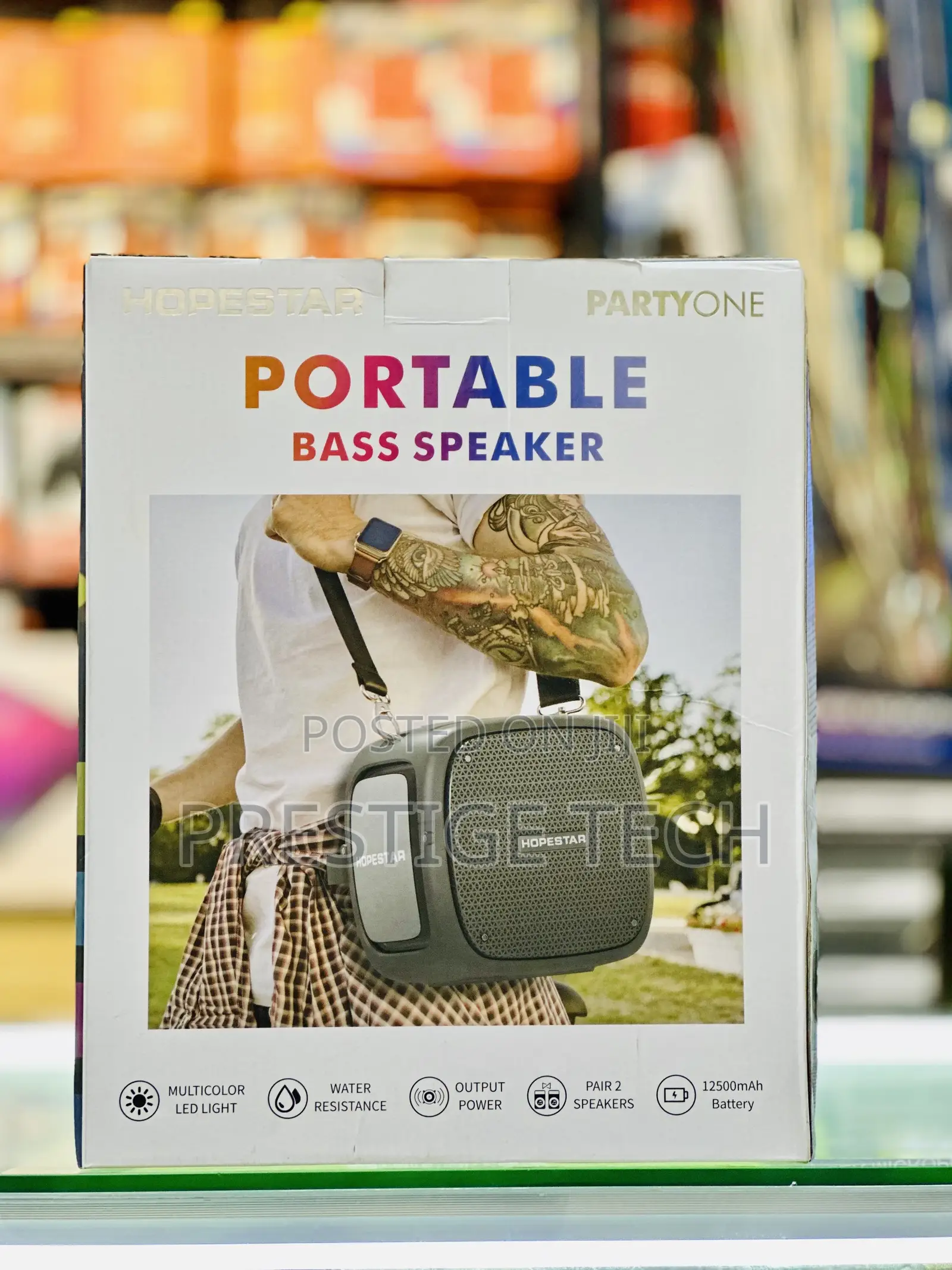 Hopestar Party One Wireless Speaker With Two Microphones