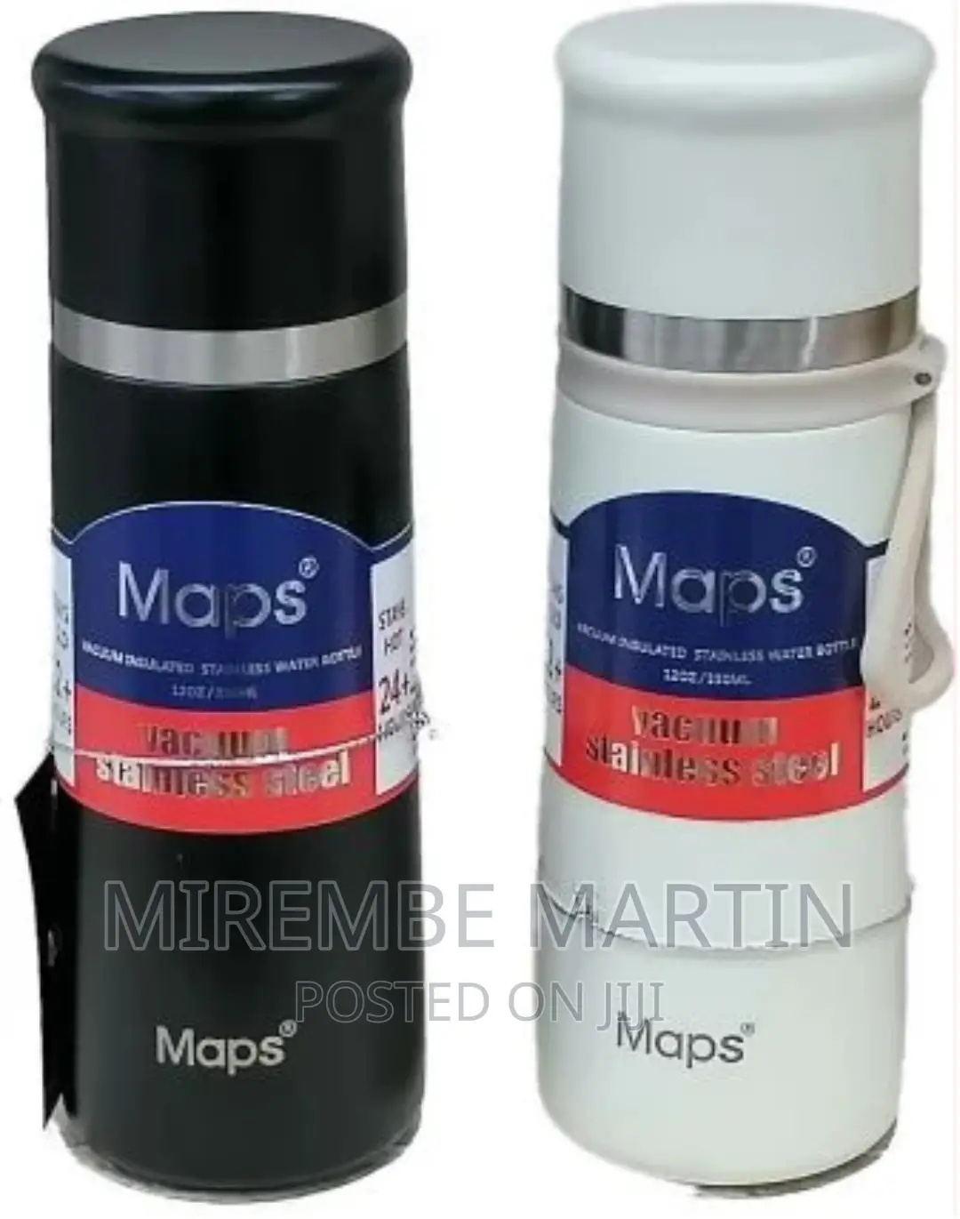 2PC, 350ml Vacuum Flasks Outdoor Thermos Portable Bottles
