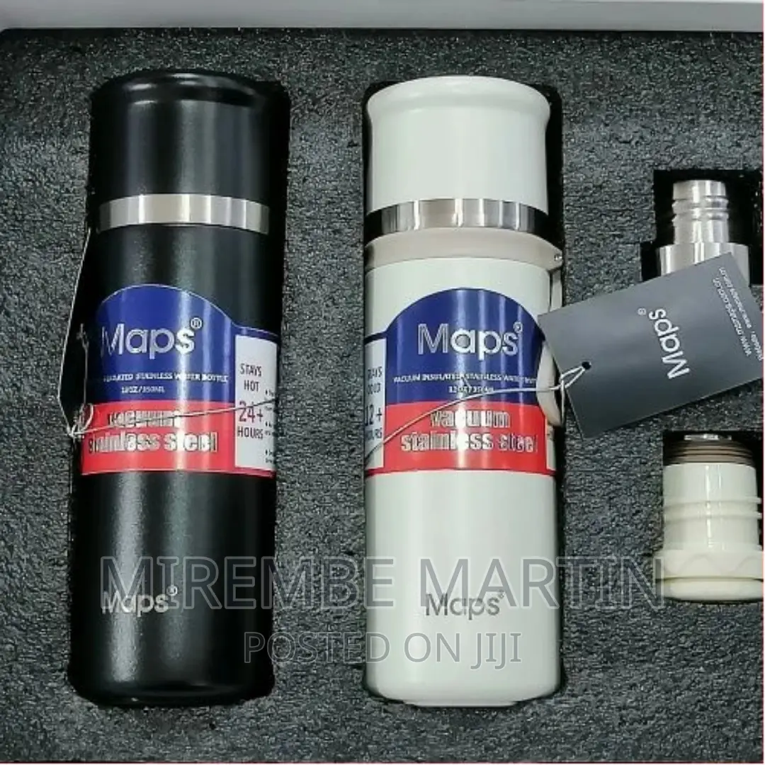 2PC, 350ml Vacuum Flasks Outdoor Thermos Portable Bottles