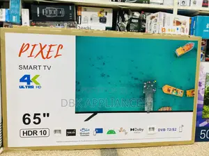 Pixel 65inch Uhd Smart TVS 3yr Warranty
