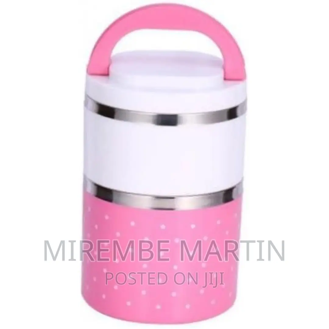 2layer Steel Food Insulated Lunch Box