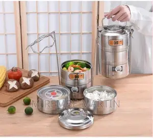 Stainless Steel 16 CM Air Tight 5 Layers Food Container