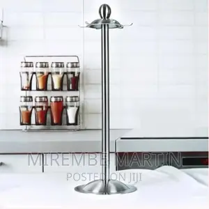 6 Hooks Kitchen Spoon Holder Ladle Stand Tool Storage
