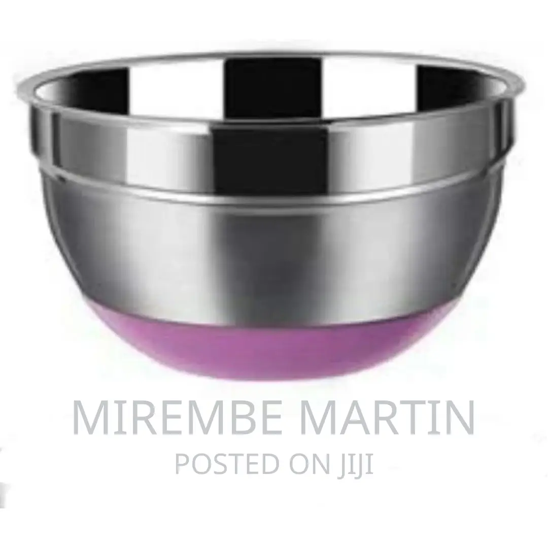 24cm Kitchen Steel Mixing Bowl for Baking Cooking Salad