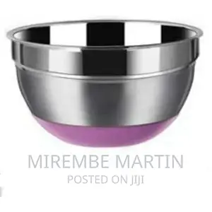 24cm Kitchen Steel Mixing Bowl for Baking Cooking Salad