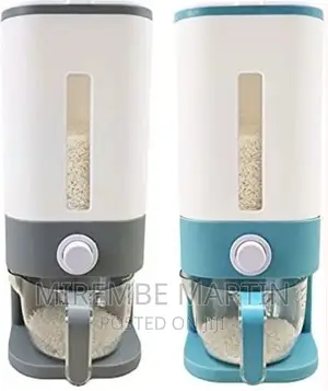 12kg Cereal Rice Bucket Storage Bin Dispenser