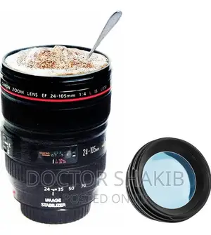 Modernized Camera Lens Mug Coffee Cup