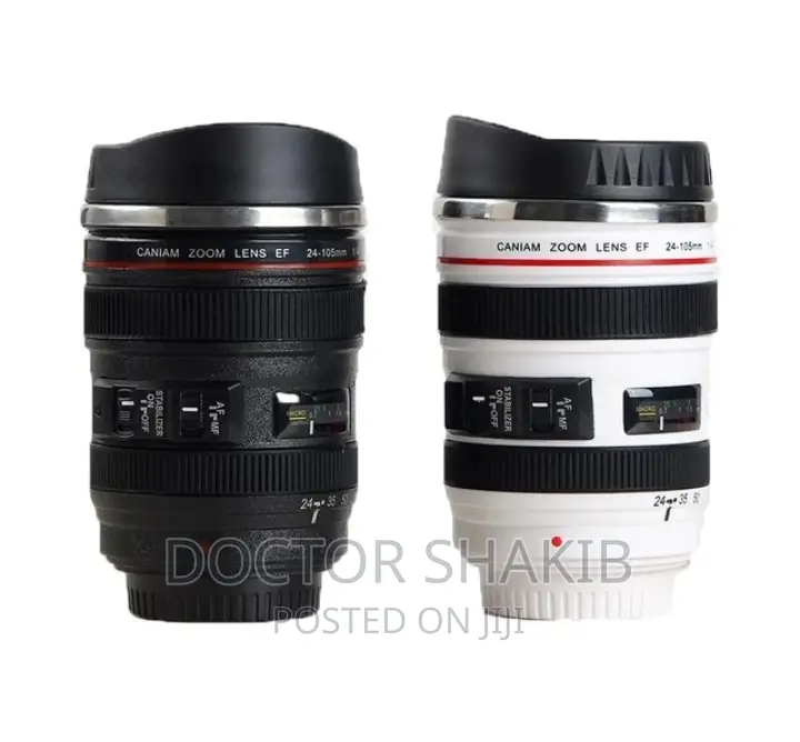 Modernized Camera Lens Mug Coffee Cup