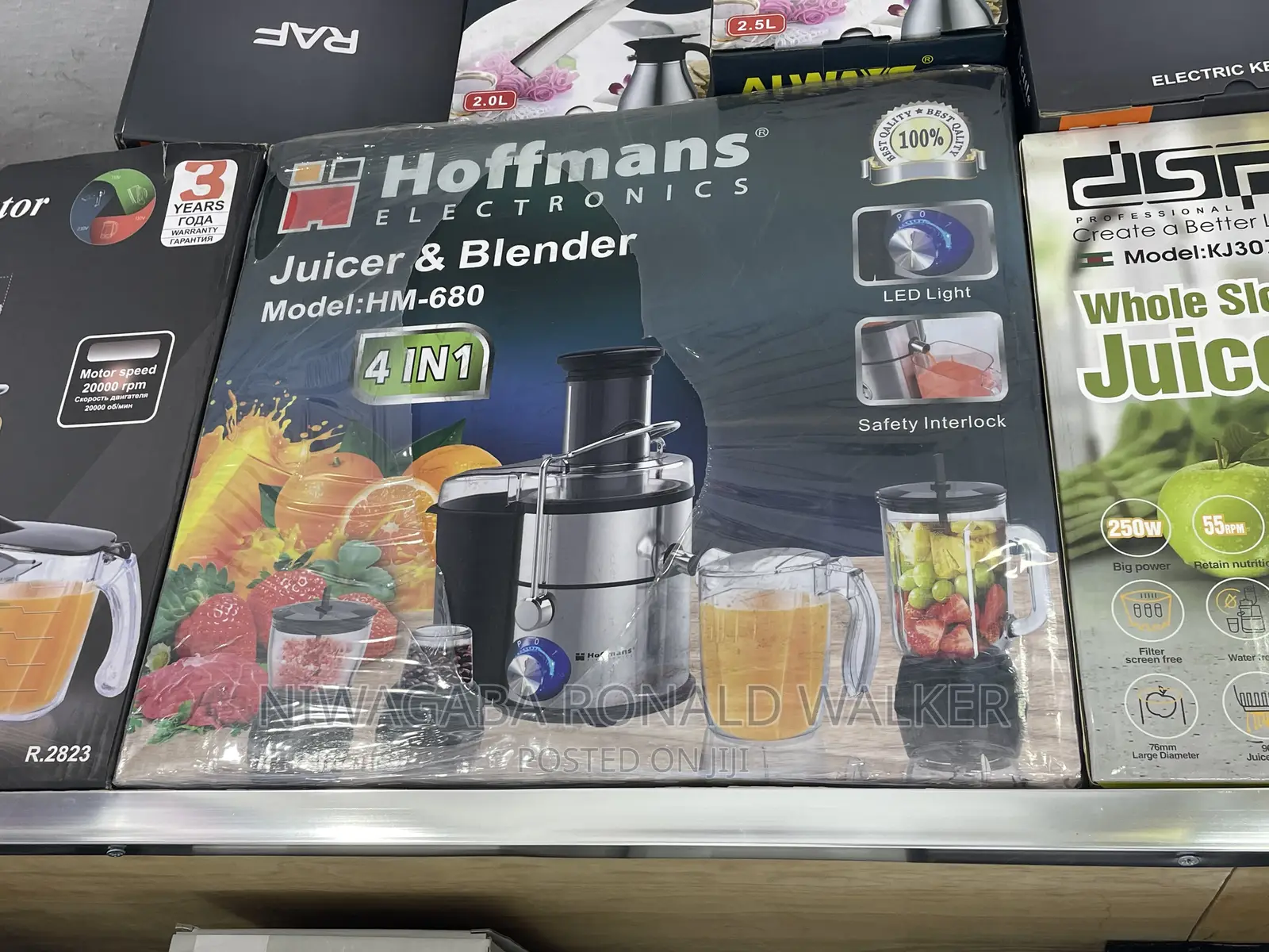 4 in 1 Hoffmans Juicer Blender
