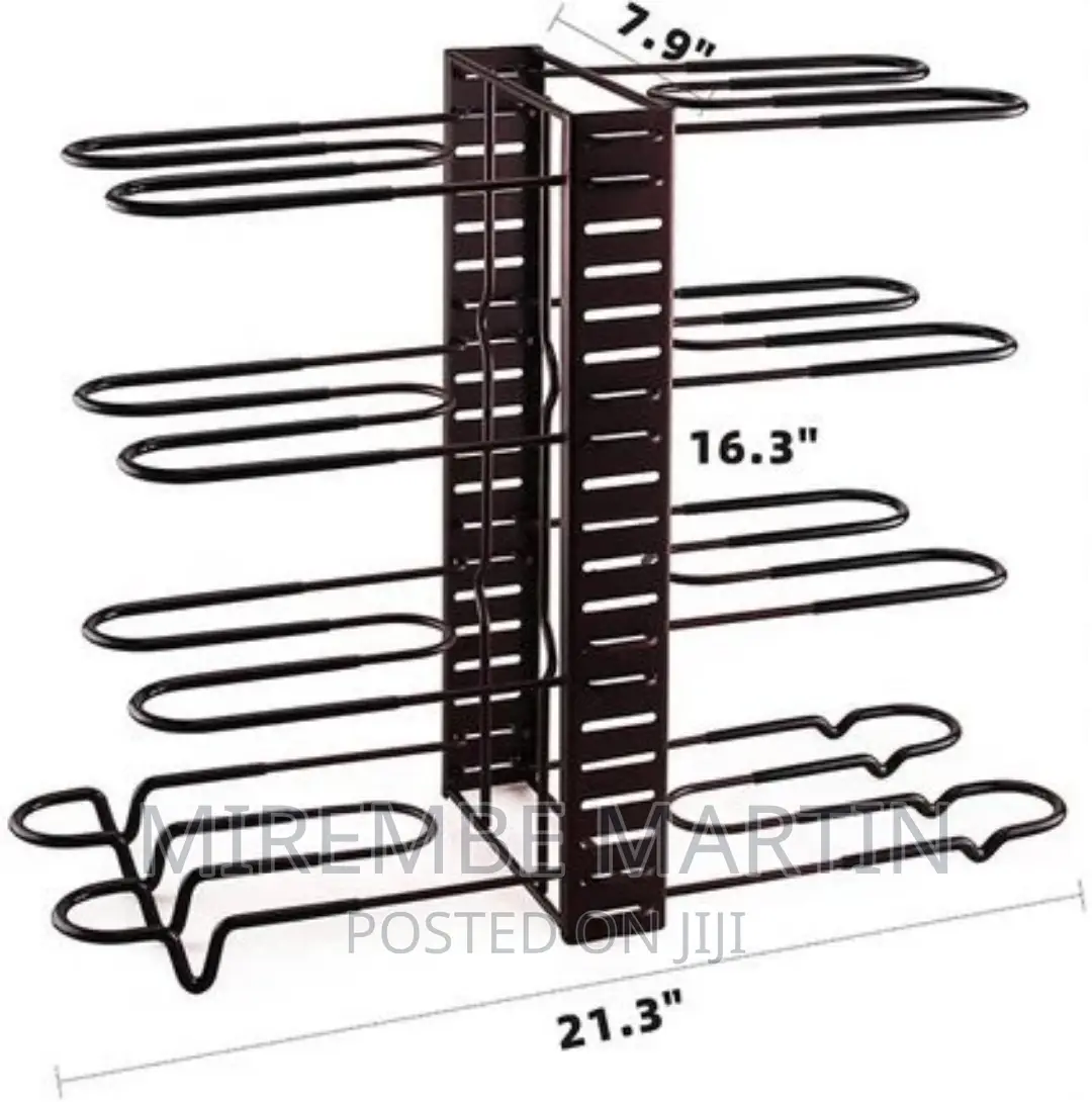 Kitchen Pots and Saucepans Rack Holder Storage Organizer –