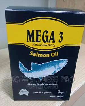 Zifam MEGA 3 Salmon Oil Marine Lipid Concentrates 100 Caps