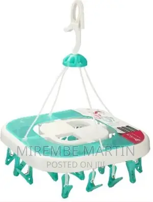 20 Clips Laundry Clothes Hanger Socks Underwear Drying Rack