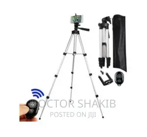 Remote Metal Tripod Suitable Mobile Phone Holder/ Ring Light