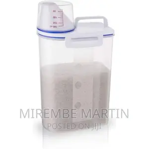 2 Litre Plastic Food Storage Rice Cereal Container