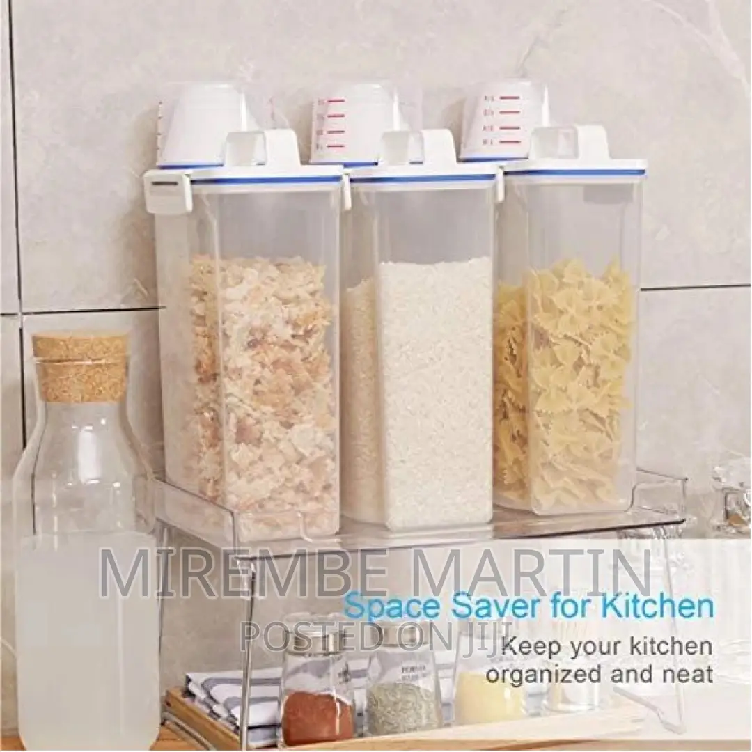 2 Litre Plastic Food Storage Rice Cereal Container