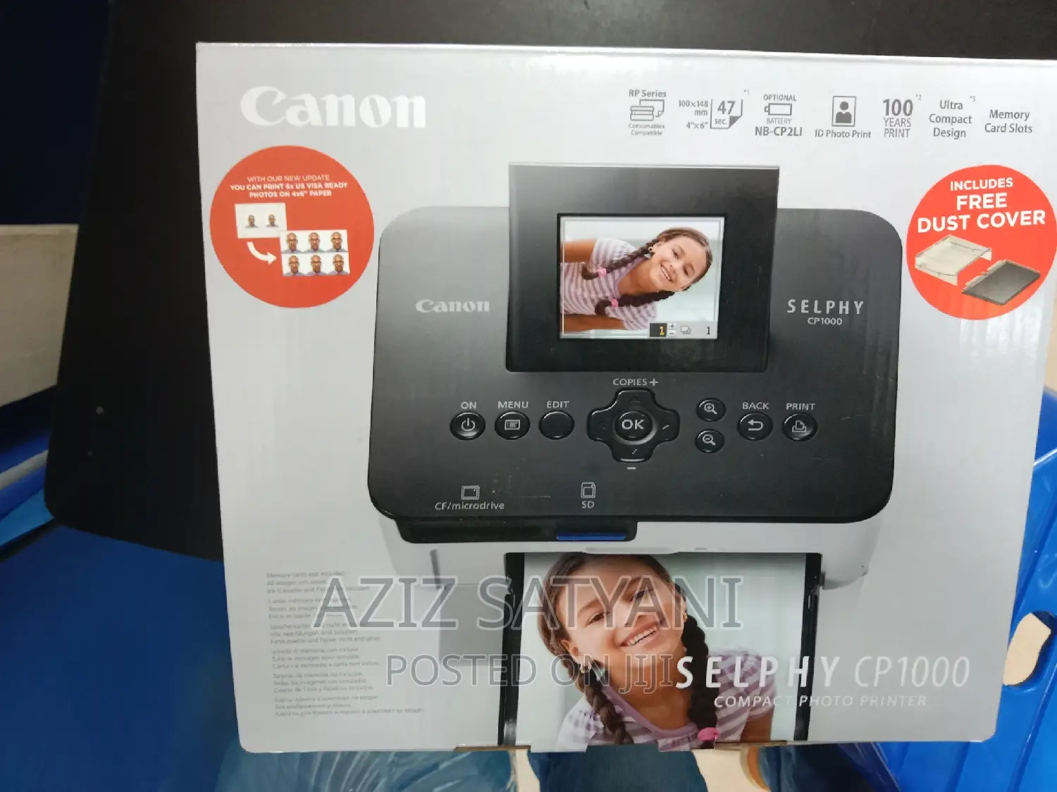 CANON SELPHY CP1000 Fast, Easy Lab Quality Photo Printing