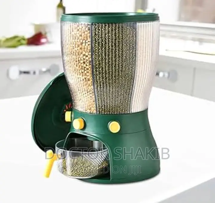 Multifunctional Rotating Rice Bucket