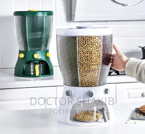 Multifunctional Rotating Rice Bucket