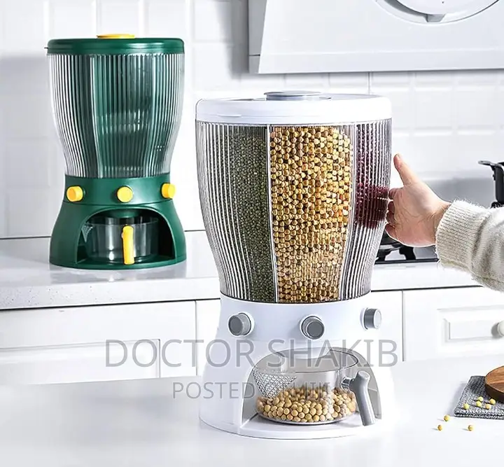 Multifunctional Rotating Rice Bucket