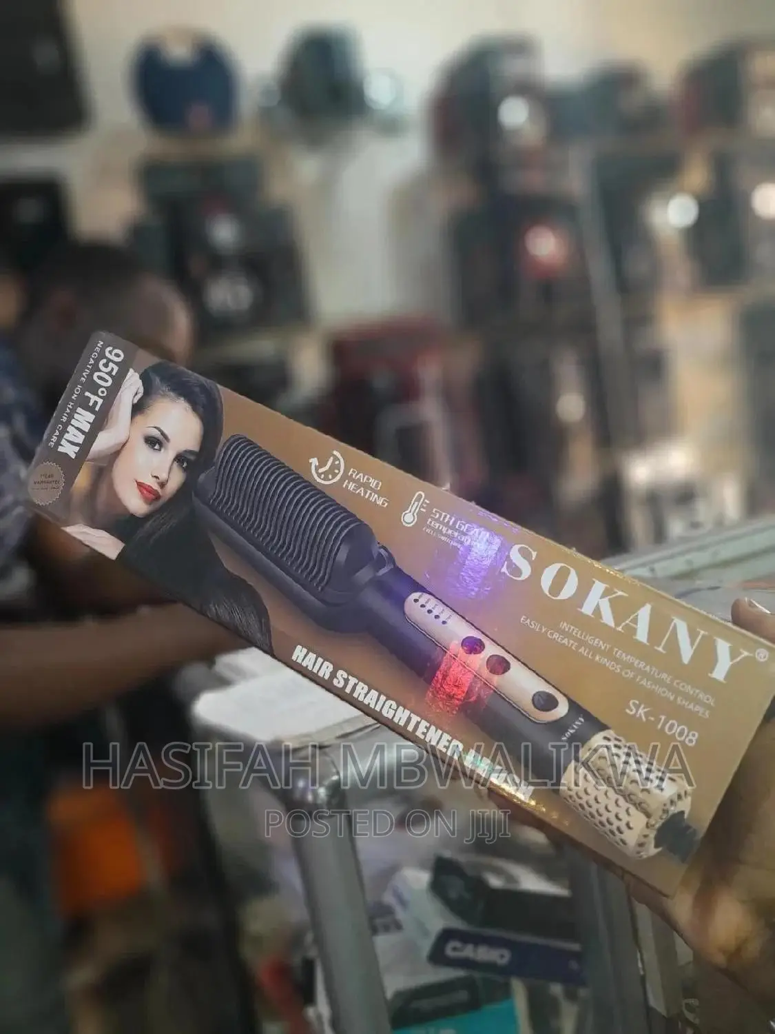 Sokany Hair Straightener Brush