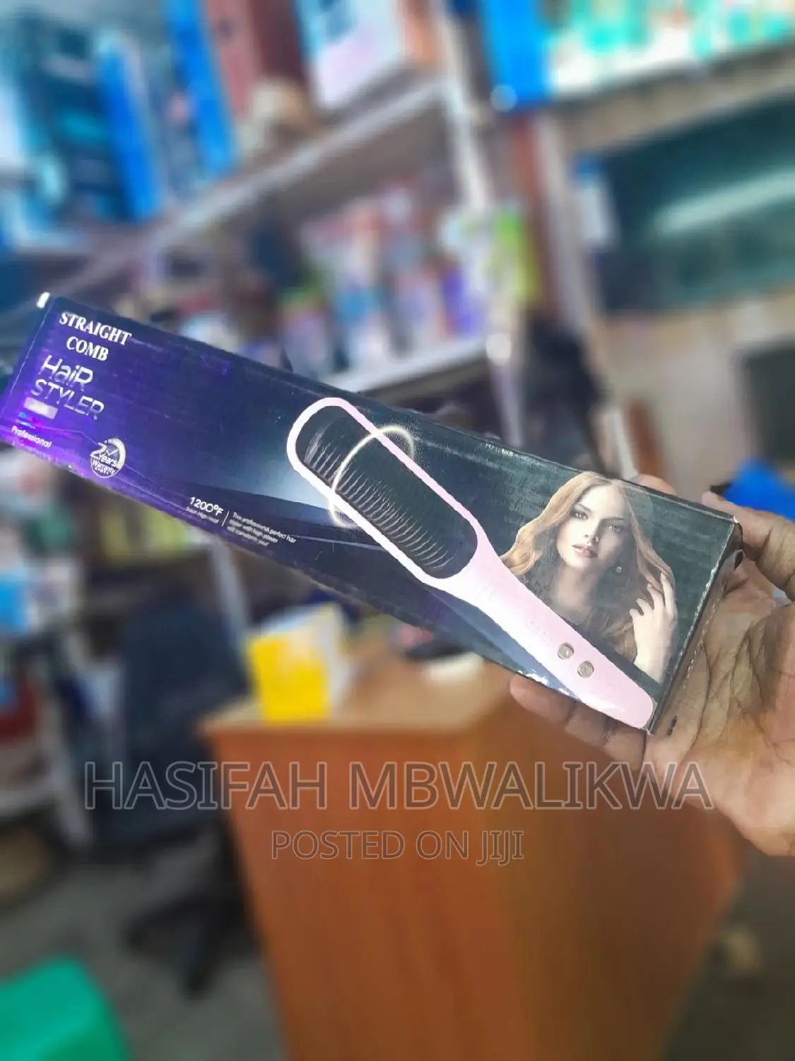 Straight Comb Electric Hair Styler