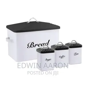 Breadbin Storage Container Set 4pcs