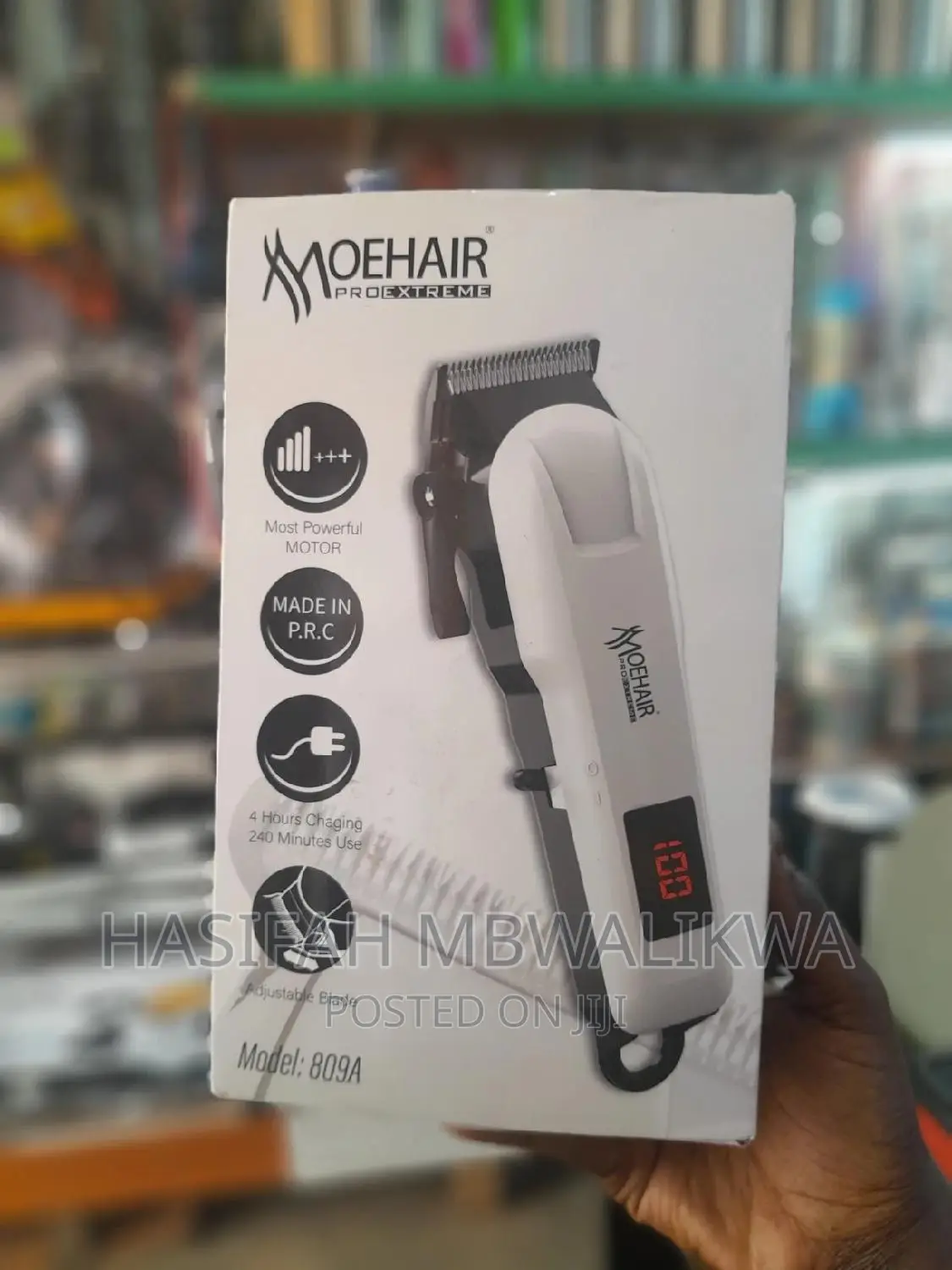 Moehair Pro Extreme Rechargeable Cordless Trimmer