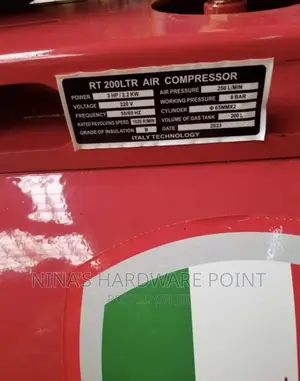 Compressor 200lts Electric (Double Function )
