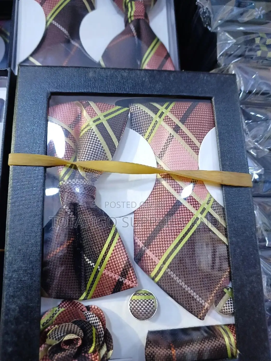 Bow and Next Ties Together