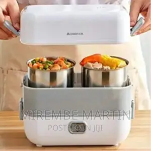 Portable Electric Lunch Box Heating Food Steamer Container,