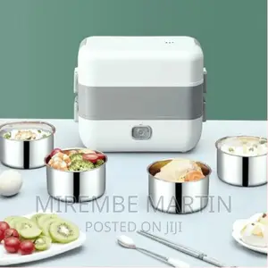Portable Electric Lunch Box Heating Food Steamer Container,